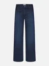 Frame Le Slim Palazzo Jeans In Gray