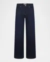 Frame Le Slim Palazzo Jeans In Blue