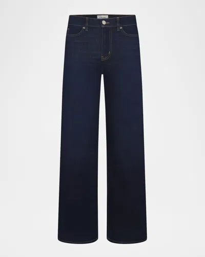 Frame Le Slim Palazzo Jeans In Blue