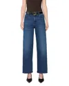 Frame Womens Le Slim Palazzo Cotton-blend Jeans Keepsake In Blue