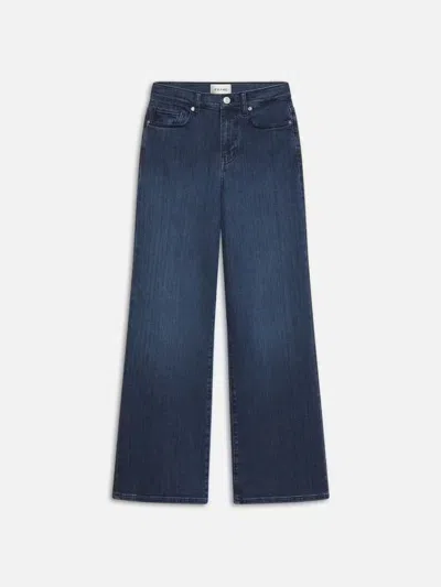 Frame Le Slim Palazzo Jeans In Blue