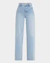 Frame Baggy Wide-leg Jeans In Tribute