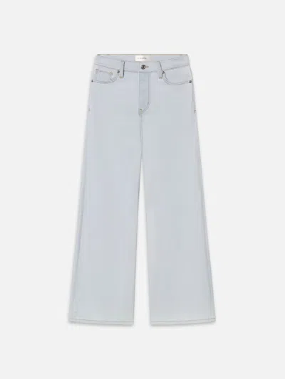 Frame Le Slim Palazzo Jeans In White