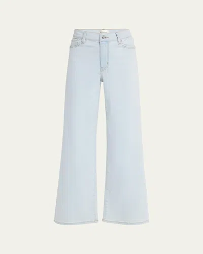 Frame Le Slim Palazzo Jeans In Blue