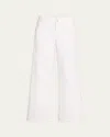 Frame Le Slim Palazzo Jeans In White
