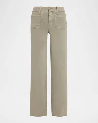 FRAME LE SLIM PALAZZO MODERNIST POCKET JEANS