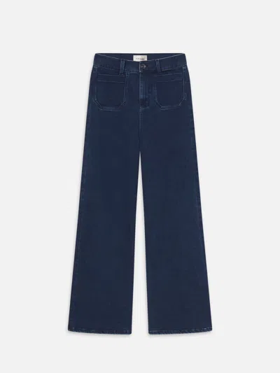 FRAME FRAME LE SLIM PALAZZO MODERNIST POCKET JEANS