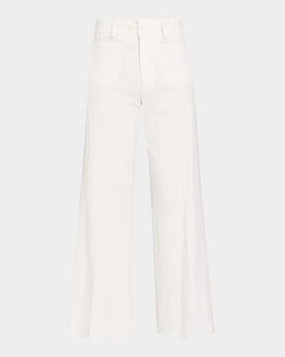 FRAME LE SLIM PALAZZO MODERNIST POCKET JEANS