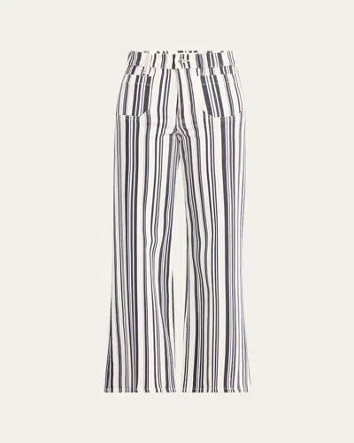 FRAME LE SLIM PALAZZO MODERNIST POCKET JEANS