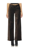 Frame Le Slim Palazzo Pant In Brown