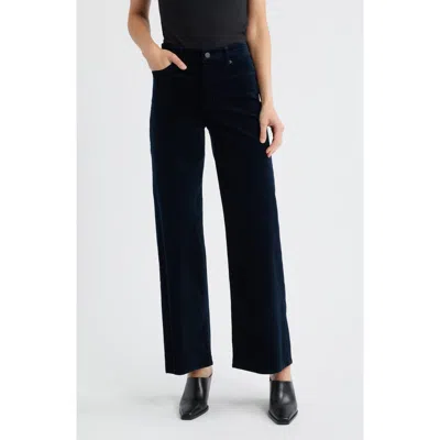 Frame Le Slim Palazzo Pants In Blue