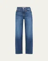 Frame Le Slim Palazzo Raw After Jeans In Lupine