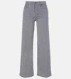 Frame Le Slim Palazzo High Waist Wide Leg Jeans In Gray