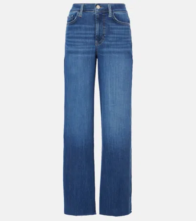 FRAME LE SLIM PALAZZO WIDE-LEG JEANS