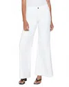 Frame Le High Super Flared Leg Jeans In White