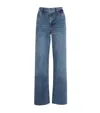 Frame Le Mec High-rise Straight Jeans In Navy