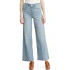 Frame Le Slim Raw Hem High Waist Palazzo Jeans In Wilson
