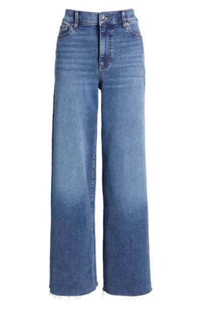 FRAME FRAME LE SLIM RAW HEM PALAZZO JEANS