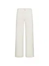 Frame Le Slim Wide-leg Jeans In White