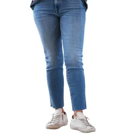 Frame Le Super High Raw After Jeans In Drizzle In Orange