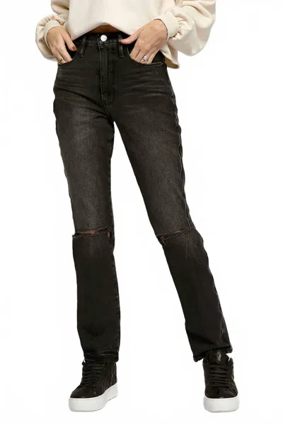 Frame Le Sylvie Jean In Wilkinson Rips In Multi
