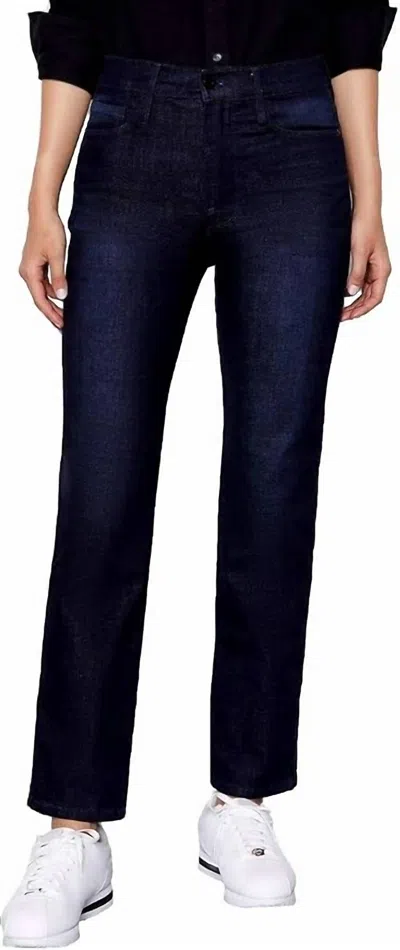 Frame Le Sylvie Straight Leg Jeans In Penmar In Blue