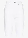 Frame Le Vintage Bermuda Shorts In White