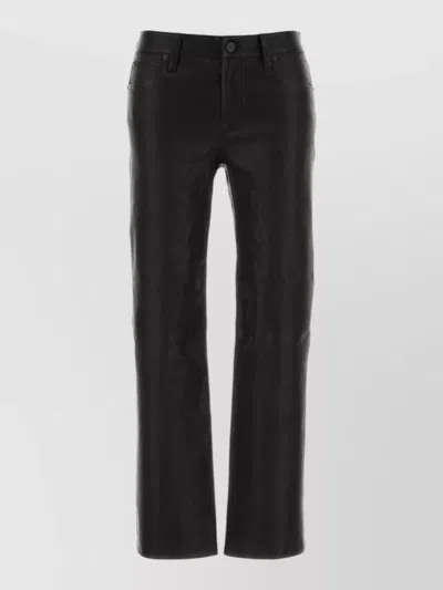 Frame Leather Cigarette Pants
