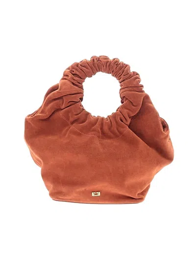 Pre-owned Frame Leather Hobo Bag In Orange