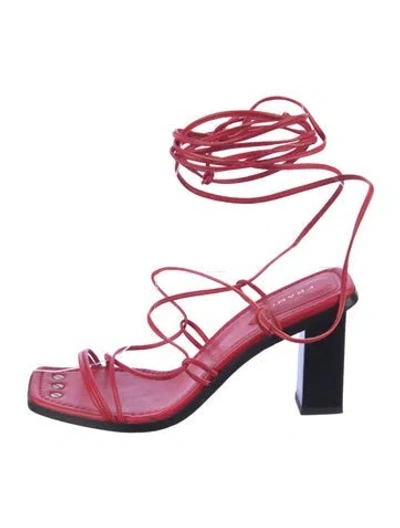 Pre-owned Frame Leather Sandals In Multi