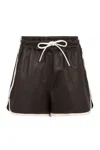 Frame Stripe-detailed Drawstring Shorts
