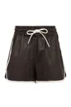 Frame Stripe-detailed Drawstring Shorts