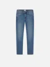 Frame Modern Straight Jeans In Blue