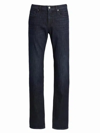 Frame L'homme Cotton-blend Slim-fit Jeans In Blue
