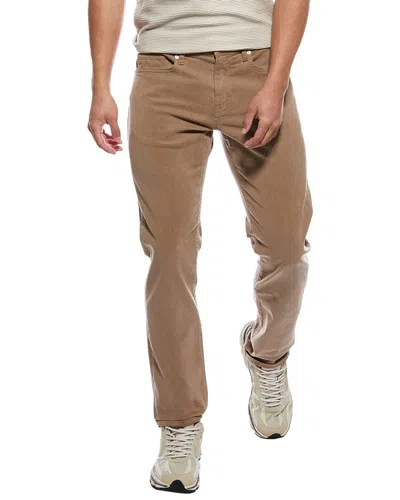 Frame L'homme Dark Khaki Slim Jean In Burgundy