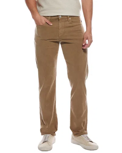 Frame L'homme Dark Tan Slim Jean In Brown