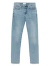 Frame Modern Straight Jeans In 蓝色