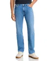Frame Modern Straight Jeans In Blue