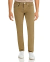 Frame L'homme Slim Brushed Twill Pants In Gold