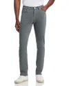 Frame L'homme Slim Brushed Twill Pants In Old Blue In Blue