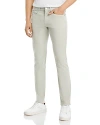 Frame L'homme Slim Brushed Twill Pants In Mineral Gray