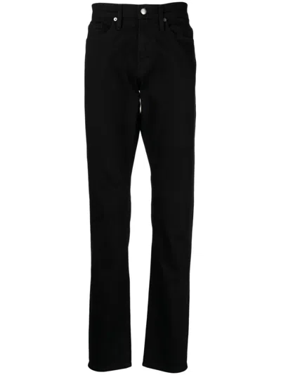 Frame L'homme Slim-cut Jeans In Black