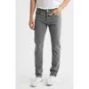 Frame L'homme Slim Fit Five-pocket Twill Pants In Gray