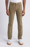 Frame L'homme Slim Fit Five-pocket Twill Pants In Bay Leaves