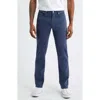 Frame L'homme Slim Fit Five-pocket Twill Pants In Blue