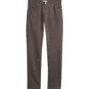 Frame L'homme Slim Fit Five-pocket Twill Pants In Brown