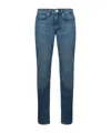 Frame Modern Straight Jeans In Blue