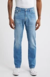 Frame Modern Straight Jeans In Blue