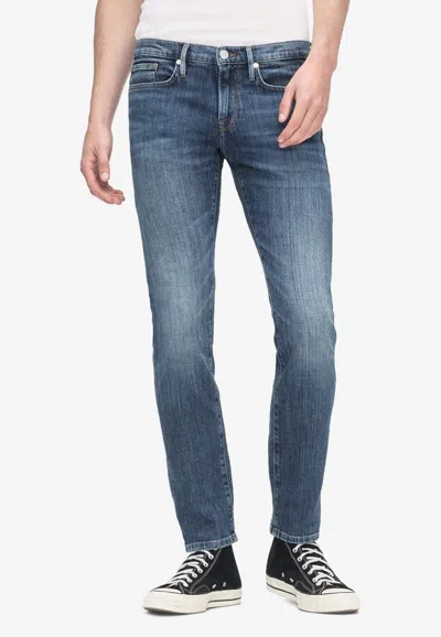 Frame L'homme Slim-fit Jeans In Blue