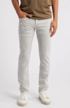 Frame L'homme Slim Fit Jeans In Whisper White In Garage Blue Grey